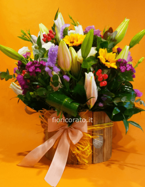 wooden flowers