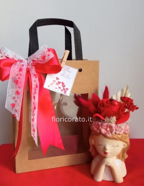 VOLTO CERAMICA ROSA STOFFA