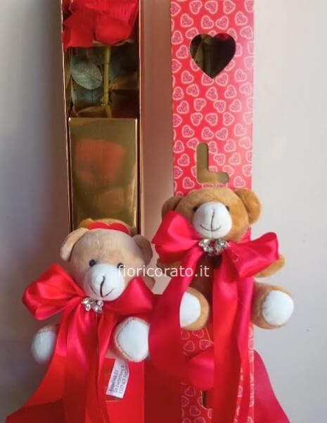 ROSA  STOFFA  IN BOX LOVE