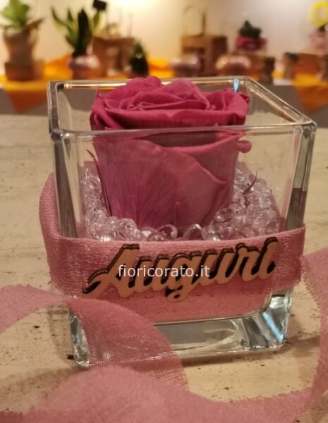 cubo rosa stabilizzata